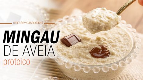 PRONTO EM 5 MINUTOS! MINGAU DE AVEIA PROTEICO para o café da manhã