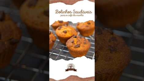 Bolinhos Saudáveis para o café da manhã #shorts #bolodebanana #receitasfit