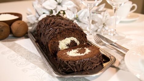 Rocambole Prestígio – Delícia Fit