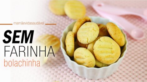 RECEITA DE BOLACHINHA Perfeita sem Farinha de Trigo