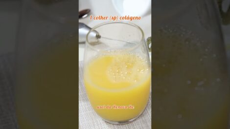 SUCO RICO EM COLÁGENO – Melhora as dores nos joelhos, coluna e fortalece as unhas e cabelos